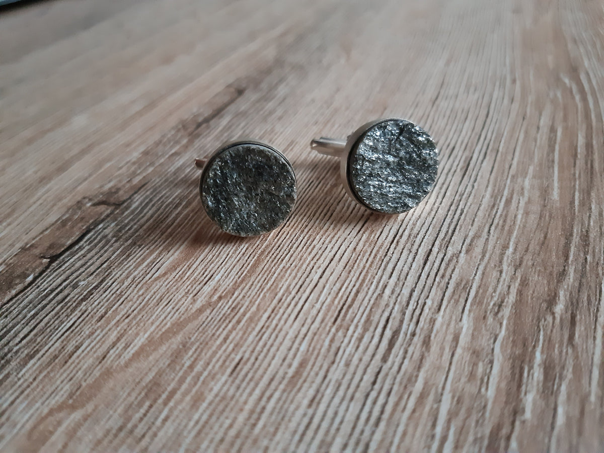Manschettenknöpfe Graphit – Schmuck von Goldschmiede AS