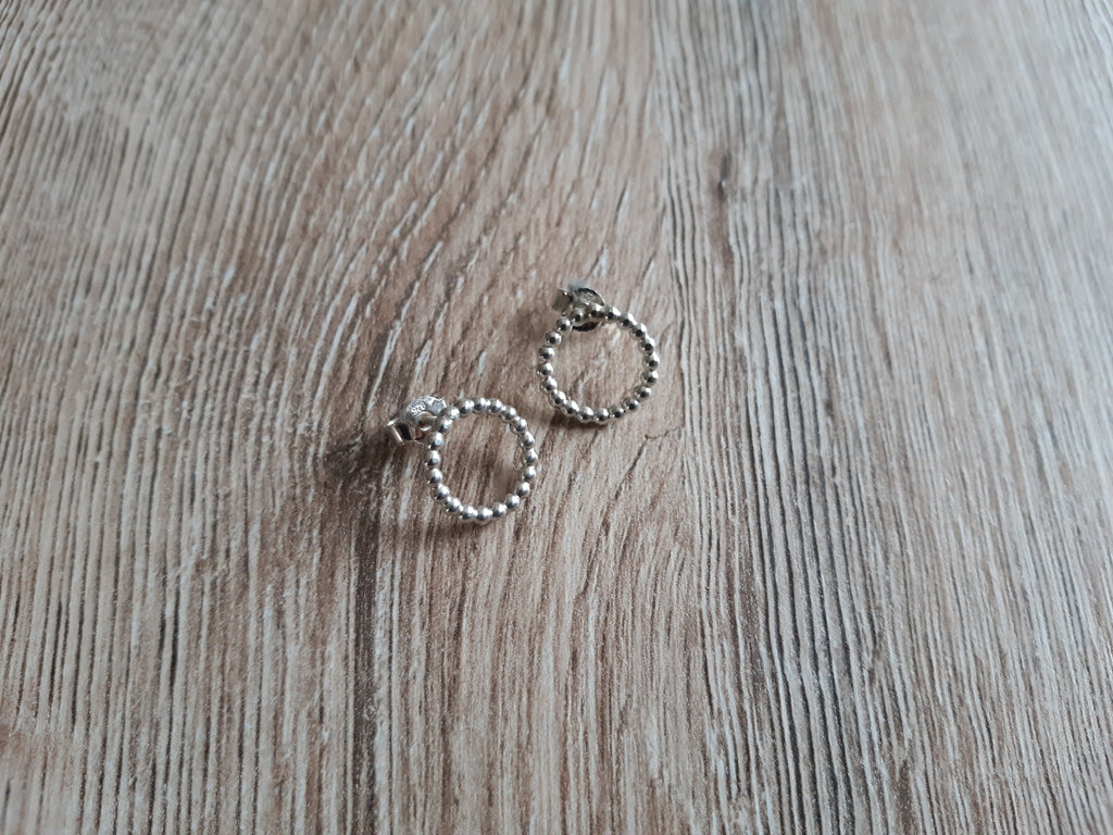 Ohrstecker Kugeldraht Silber – Schmuck von Goldschmiede AS