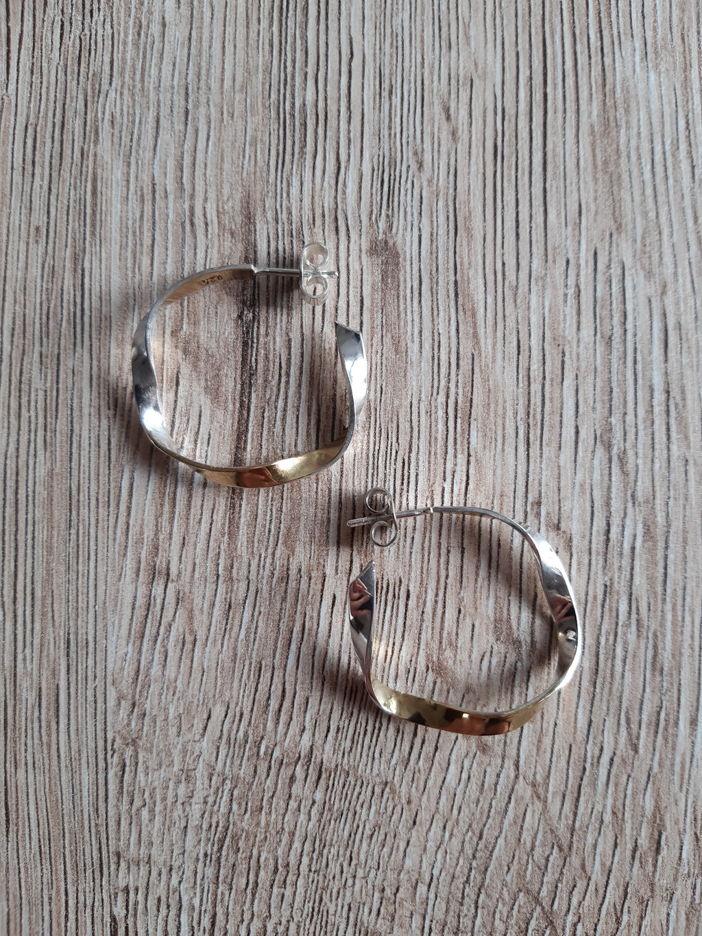 Bicolor-Creolen – Schmuck von Goldschmiede AS