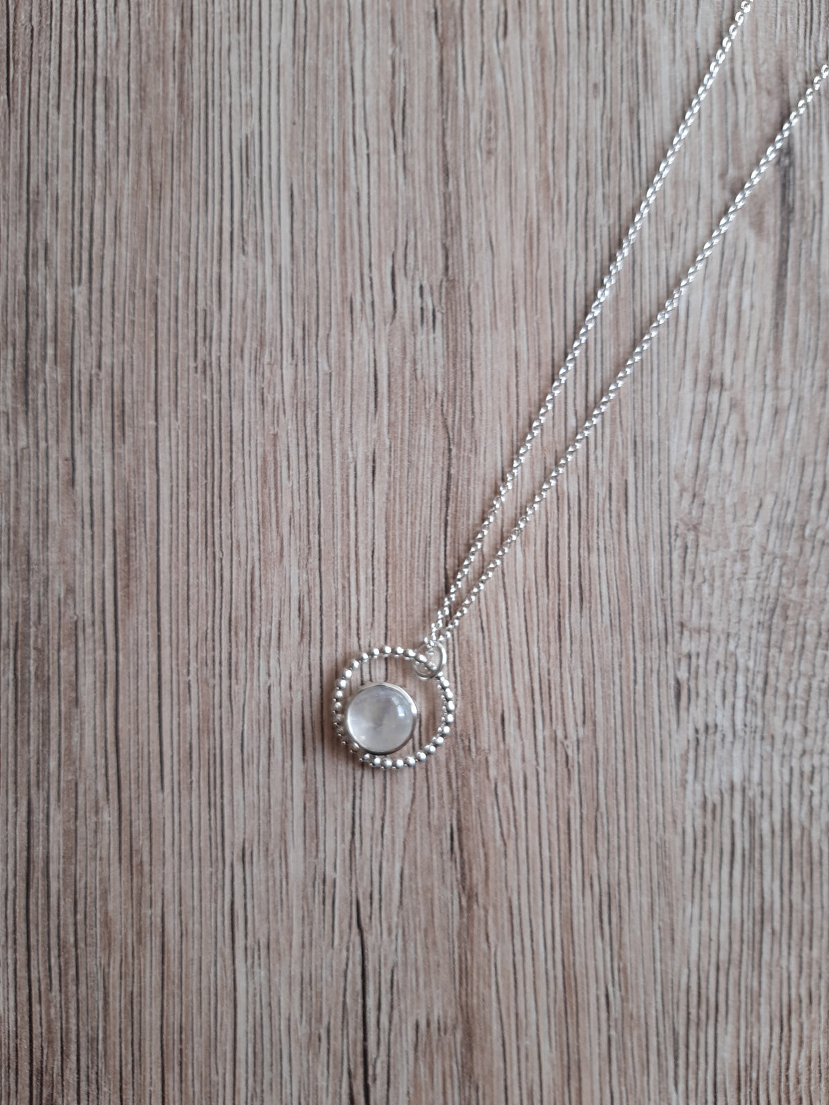 Kette Mondkristall – Schmuck von Goldschmiede AS