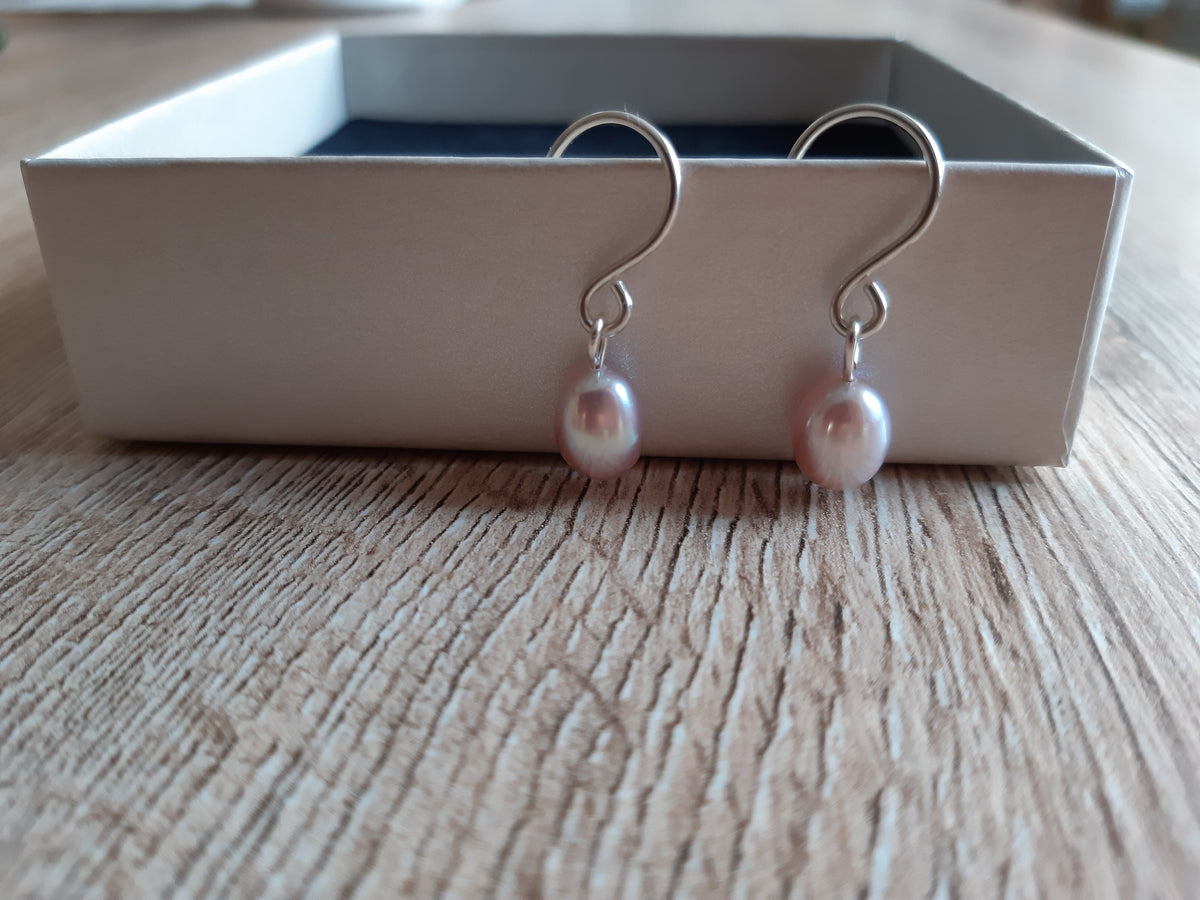 Ohrhänger Lavendel – Schmuck von Goldschmiede AS