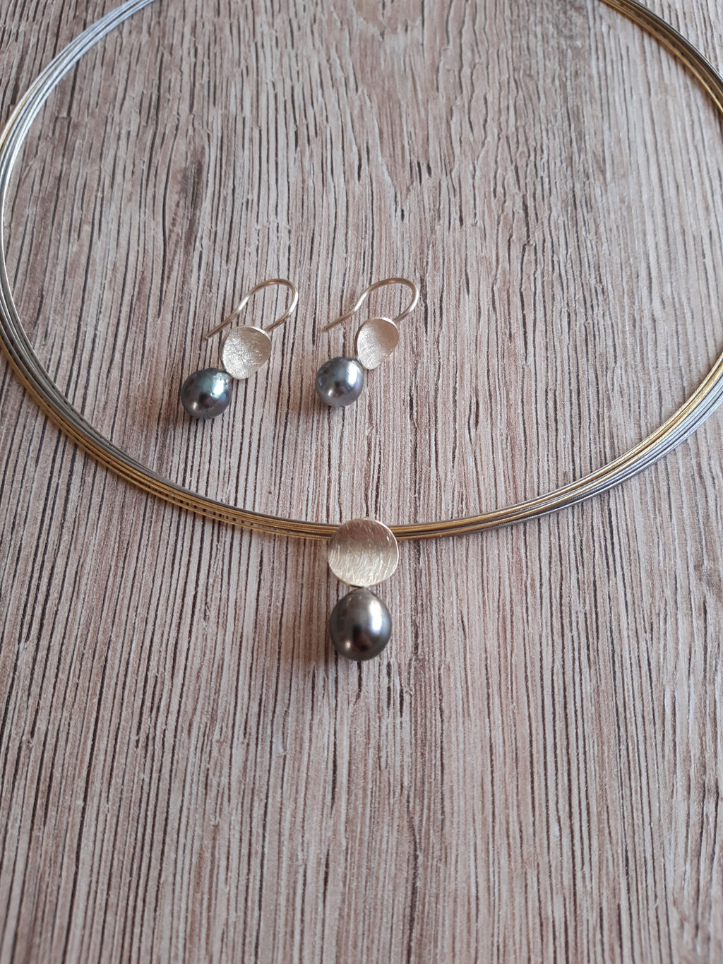 Tahitiperle mit Gelbgold-Anhänger – Schmuck von Goldschmiede AS