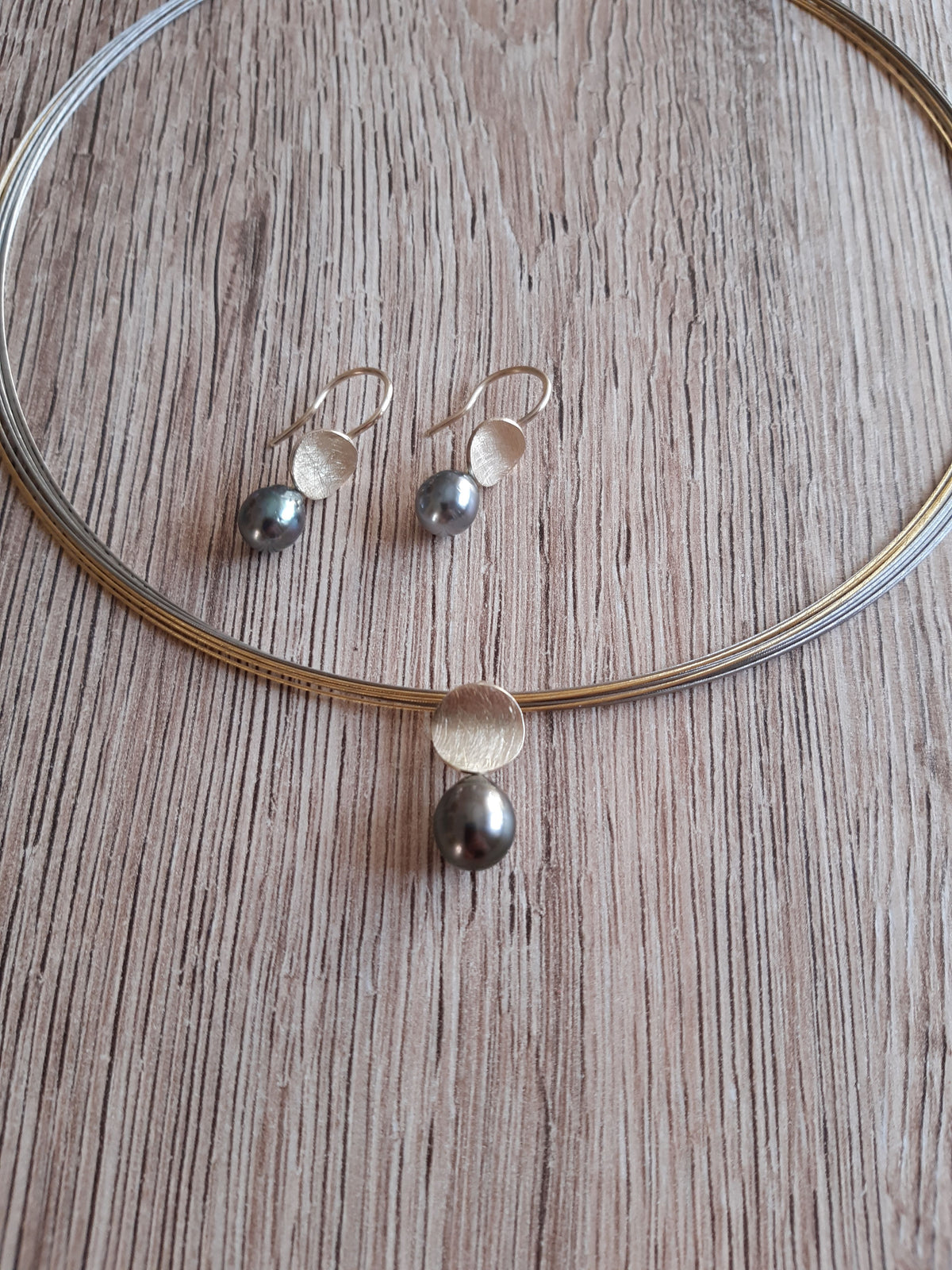 Tahitiperle mit Gelbgold-Anhänger – Schmuck von Goldschmiede AS