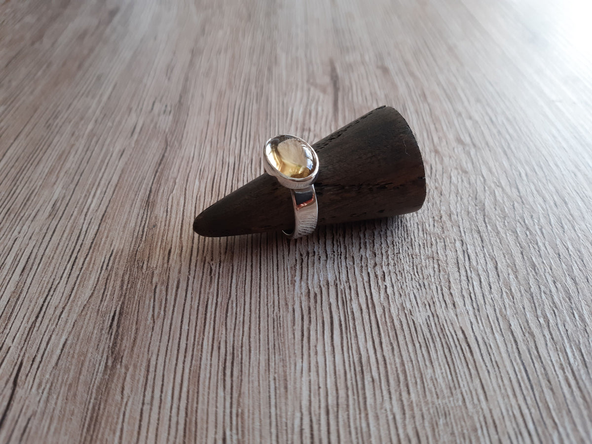 Ring mit Citrin – Schmuck von Goldschmiede AS