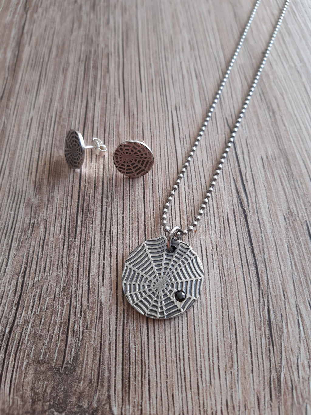 Kette Spinnennetz – Detailansicht 2