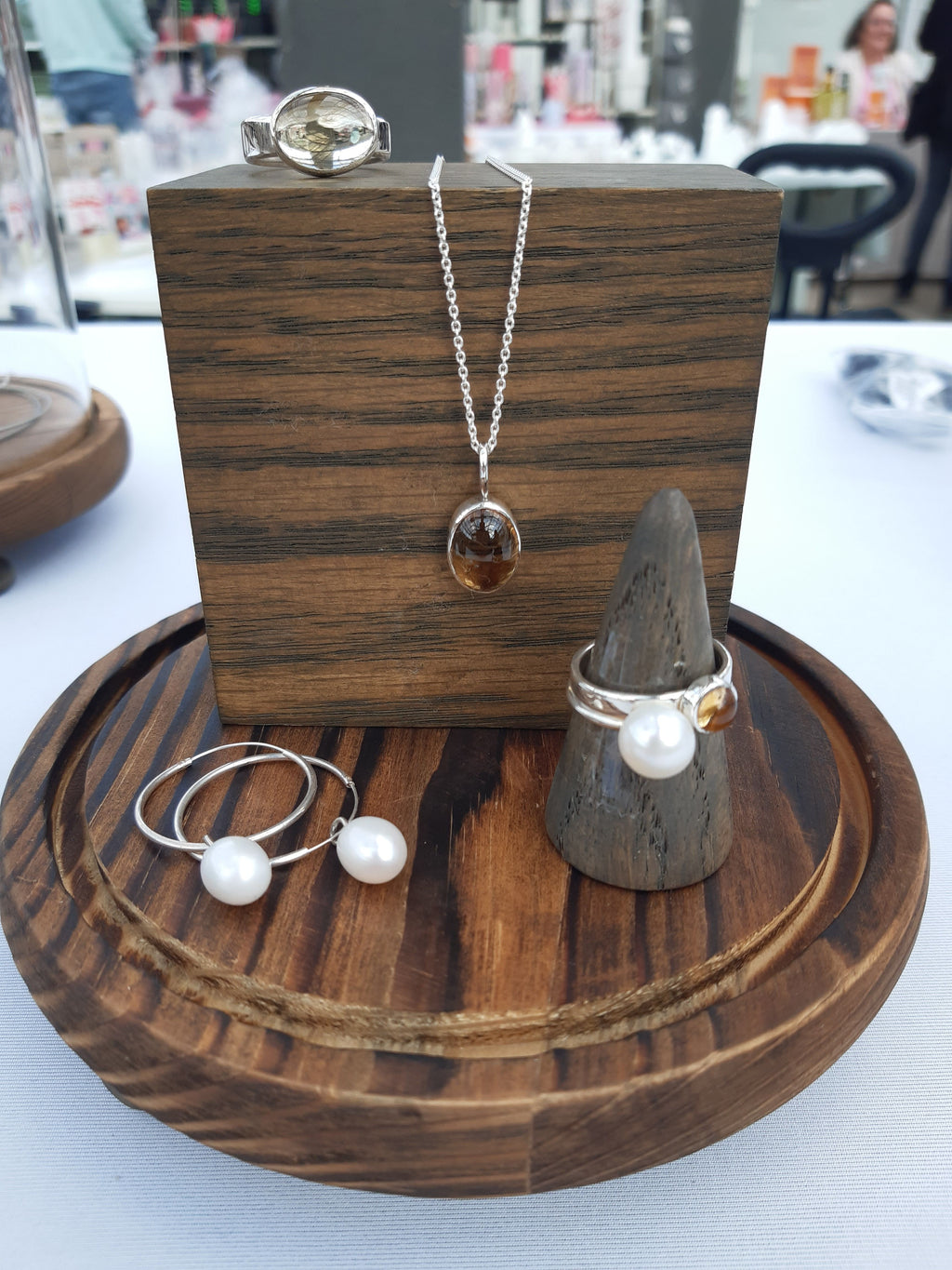 Ring mit Citrin – Detailansicht 5