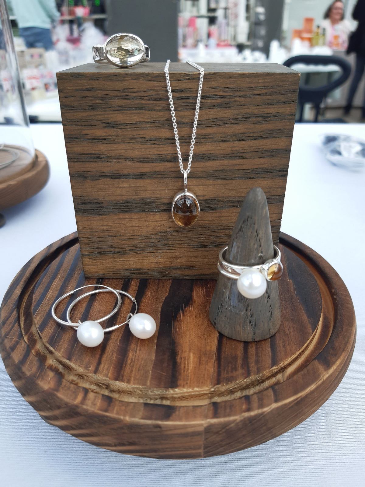 Ring mit Citrin – Detailansicht 5