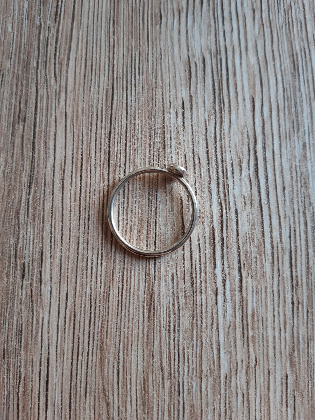 Vorsteckring mit kleinem Brillant – Detailansicht 2