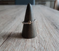 Bicolor-Kugelring mit Brillant – Schmuck von Goldschmiede AS
